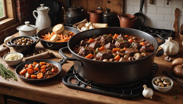 Les secrets d'une cuisson parfaite du bœuf bourguignon