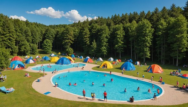 Camping bretagne parc aquatique : détente et diversión au cabellou